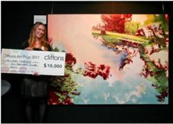 Cliftons Training Rooms - Art Prize Winner